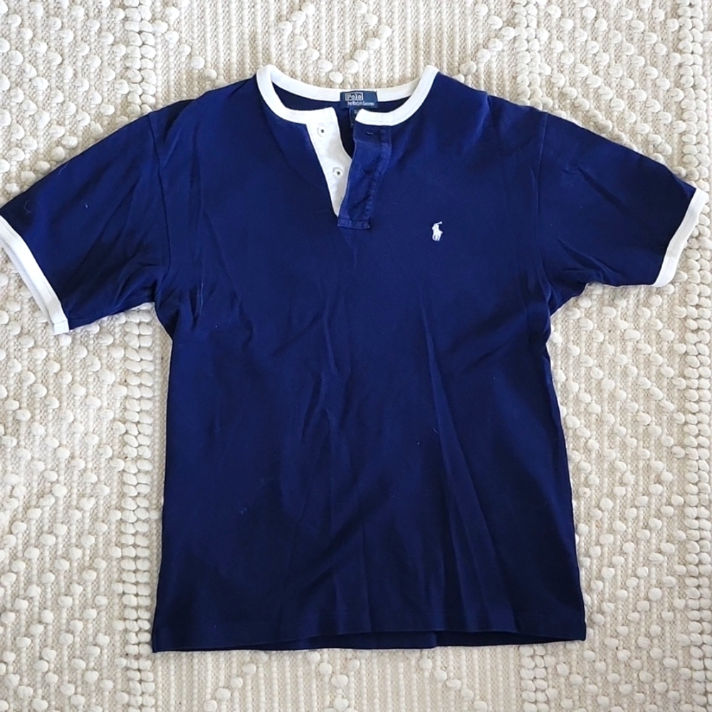 Men's Navy Polo